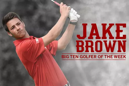 Jake Brown Big Ten Golfer of the Week