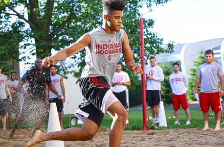 JUwan Morgan summer 2016 sand pit