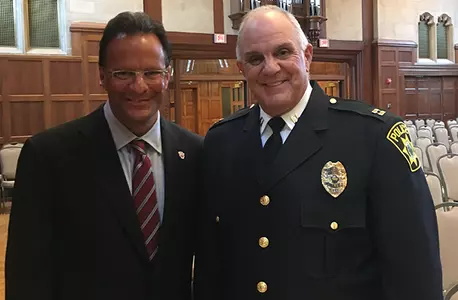 Tom Crean Police Academy Graduation