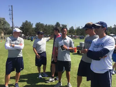 Tom Crean Chargers Training Camp 2016