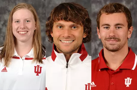 King, Miller, Pieroni Olympics Medal