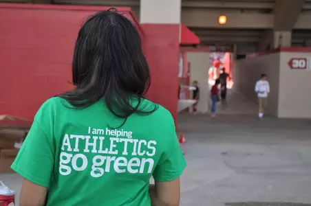 Im Helping Athletics Go Green
