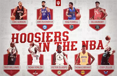 Hoosiers in NBA 2017