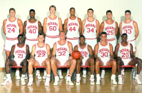 1991-92 Men's Basketball Team Photo