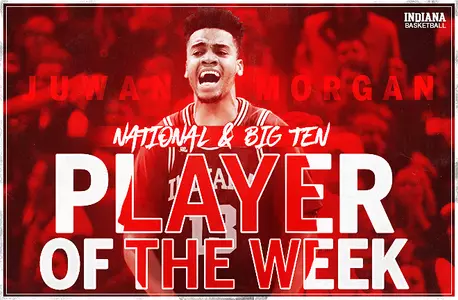 Juwan Morgan Player of the Week