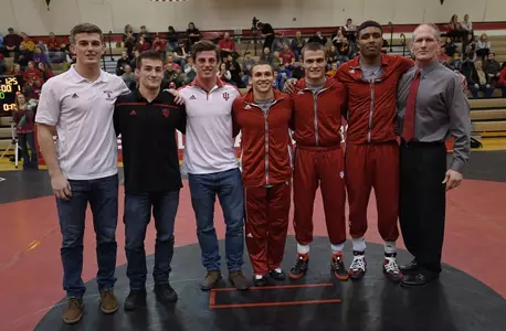 IU Wrestling Seniors