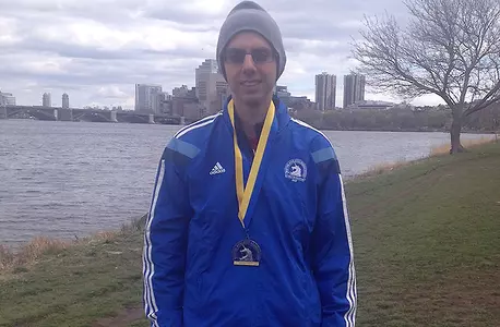 Jeremy Rosenthal Boston Marathon Medal