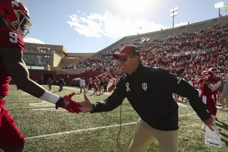 BLOOMINGTON, IN - OCTOBER 20, 2018 - \fb during the game between the Penn State Nittany Lions and the Indiana Hoosiers at Memorial Stadium in Bloomington, IN. Photo By \CRB#1\
