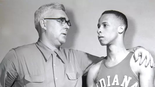Branch McCracken and Bill Garrett