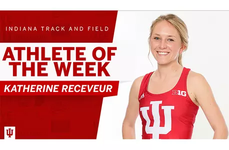 Katherine Receveur Big Ten Outdoor Track Athlete