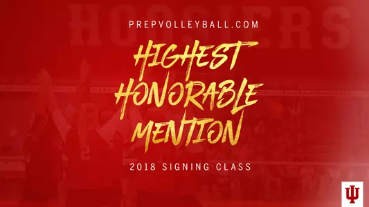2018 Signing Class Earns PrepVolleyball.Com Highest Honorable Mention Image