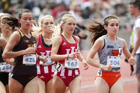 BLOOMINGTON, IN - MAY 13, 2018 - during the 2018 Big Ten Outdoor Track and Field Championships at Robert C. Haugh Track & Field Complex on Billy Hayes Track in Bloomington, IN. Photo By Craig Bisacre/Indiana Athletics