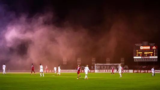 Men's soccer v RU