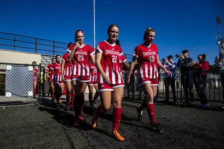 BLOOMINGTON, IN - 2019.10.27 - Women's Soccer vs. Purdue