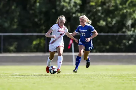 WomenÕs Soccer VS Indiana State