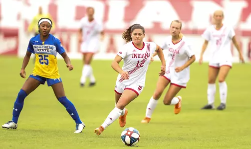 BLOOMINGTON, IN - 2019.09.08 - Women’s soccer vs. Morehead State