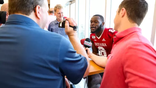 Stevie Scott III Media Day