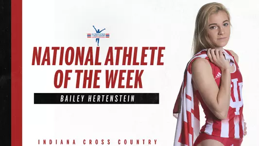 Bailey Hertenstein USTFCCCA National Athlete of the Week