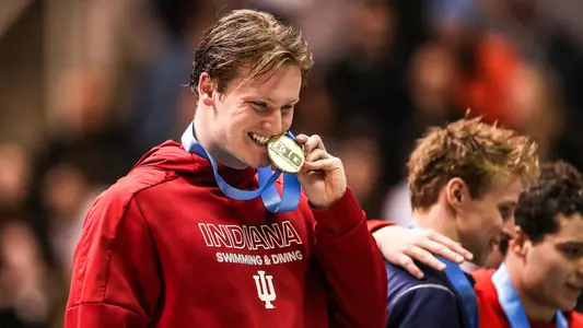 Brendan Burns B1G Podium