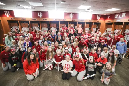 IU Softball Lil' Sis Day 2019