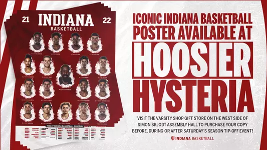 2021-22 Men's Basketball Poster