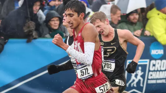 Arjun Jha at 2019 NCAA National Championships