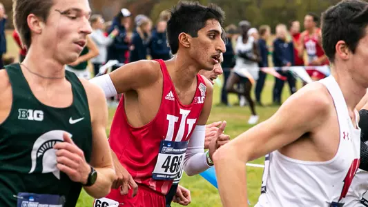 Arjun Jha at 2021 NCAA Great Lakes Regional