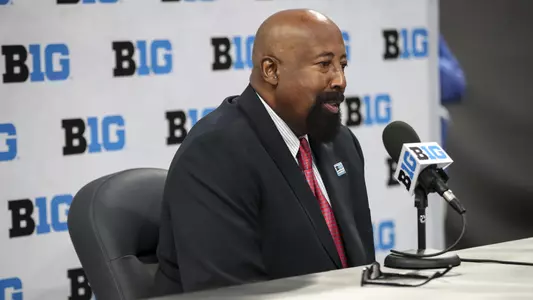 Mike Woodson - B1G Media Day