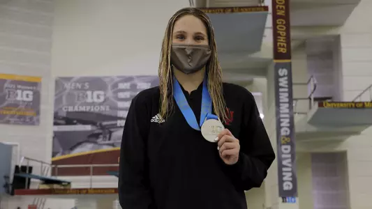 Ella Ristic B1G Podium
