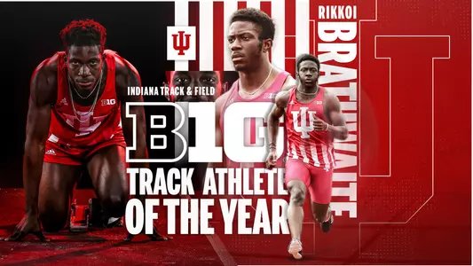 Rikkoi Brathwite Big Ten Track Athlete of the Year