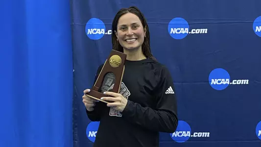 Josie Grote NCAA podium