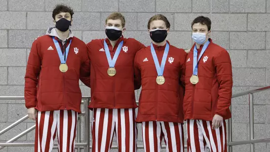 Men's 800 Freestyle Relay - Podium