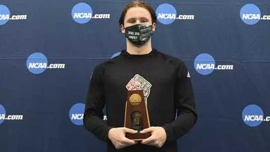 Brendan Burns NCAA Podium