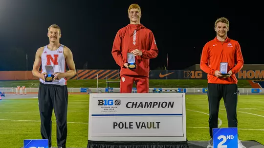 2021 Outdoor Big Ten Champion - Nathan Stone