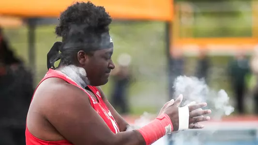 Khayla Dawson at 2019 Big Ten Championships