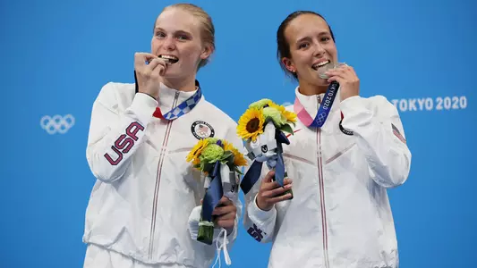 Jessica Parratto and Delaney Schnell