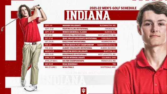 2021-22 Men's Golf Schedule