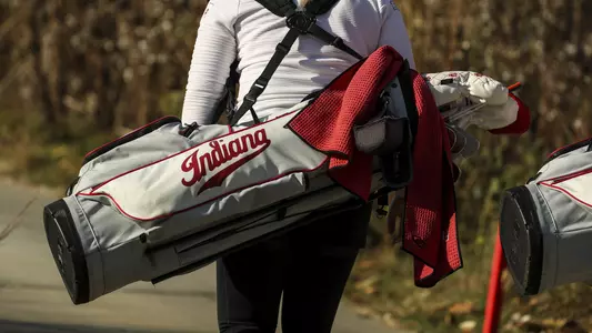 Indiana women's golf bag