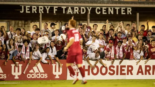 BLOOMINGTON, IN - SEPTEMBER 09, 2022 - during the game against the Akron Zips at Bill Armstrong Stadium in Bloomington, IN. Photo By Xavier Daniels/Indiana Athletics