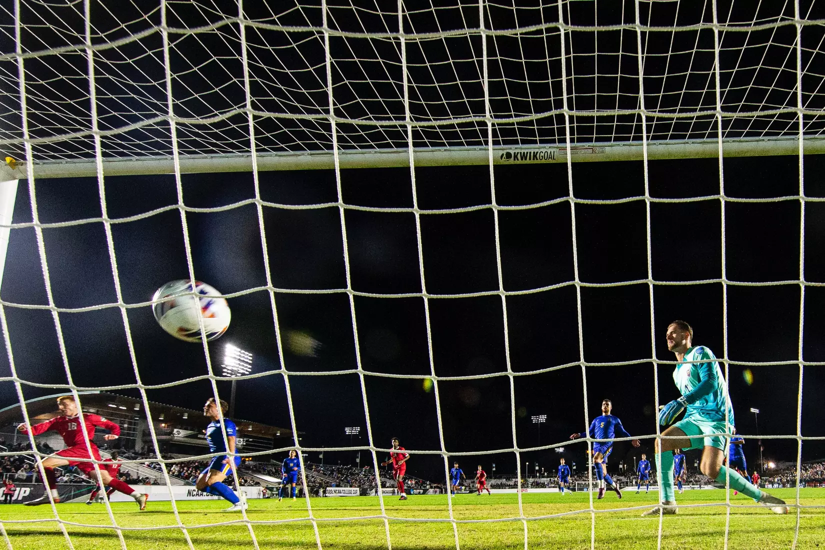 BLOOMINGTON, IN - December 09, 2022 - \msoc during the game against the Pittsburgh Panthers at WakeMed Stadium in Cary, NC. Photo By \CXD#2\
