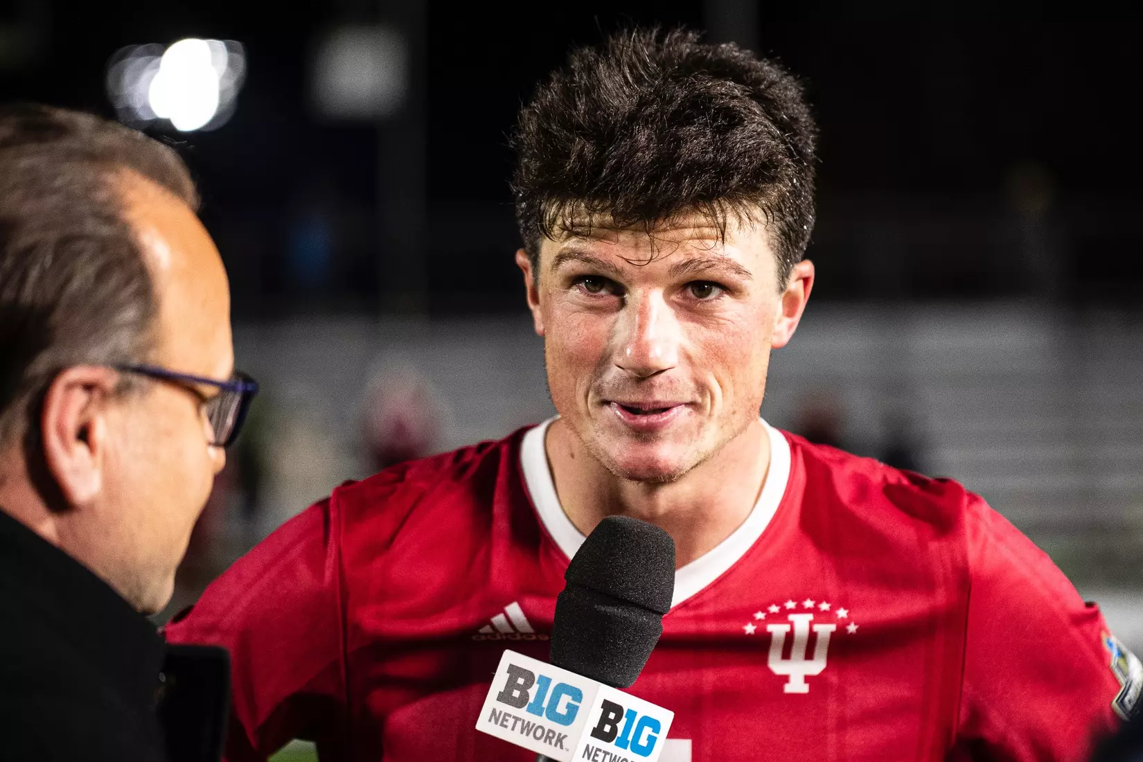 BLOOMINGTON, IN - December 09, 2022 - defender Daniel Munie #5 of the Indiana Hoosiers during the game against the Pittsburgh Panthers at WakeMed Stadium in Cary, NC. Photo By \CXD#2\