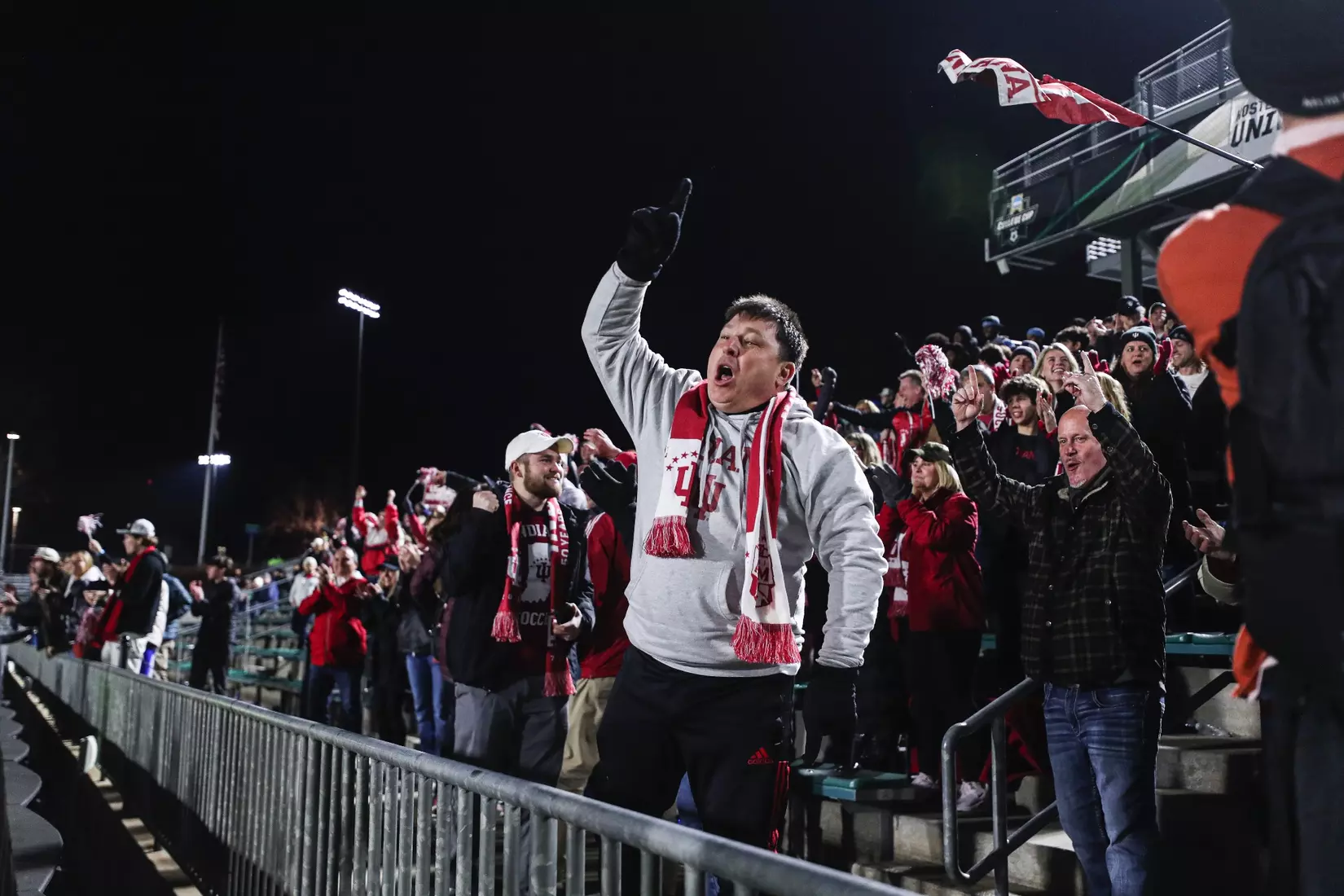 BLOOMINGTON, IN - December 09, 2022 - during the game against the Pittsburgh Panthers at WakeMed Stadium in Cary, NC. Photo By \CXD#2\