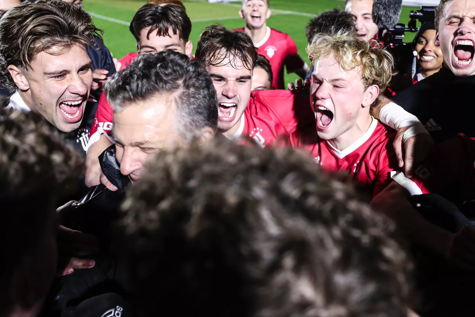BLOOMINGTON, IN - December 09, 2022 - the Indiana Hoosiers Men’s Soccer Team during the game against the Pittsburgh Panthers at WakeMed Stadium in Cary, NC. Photo By \CXD#2\