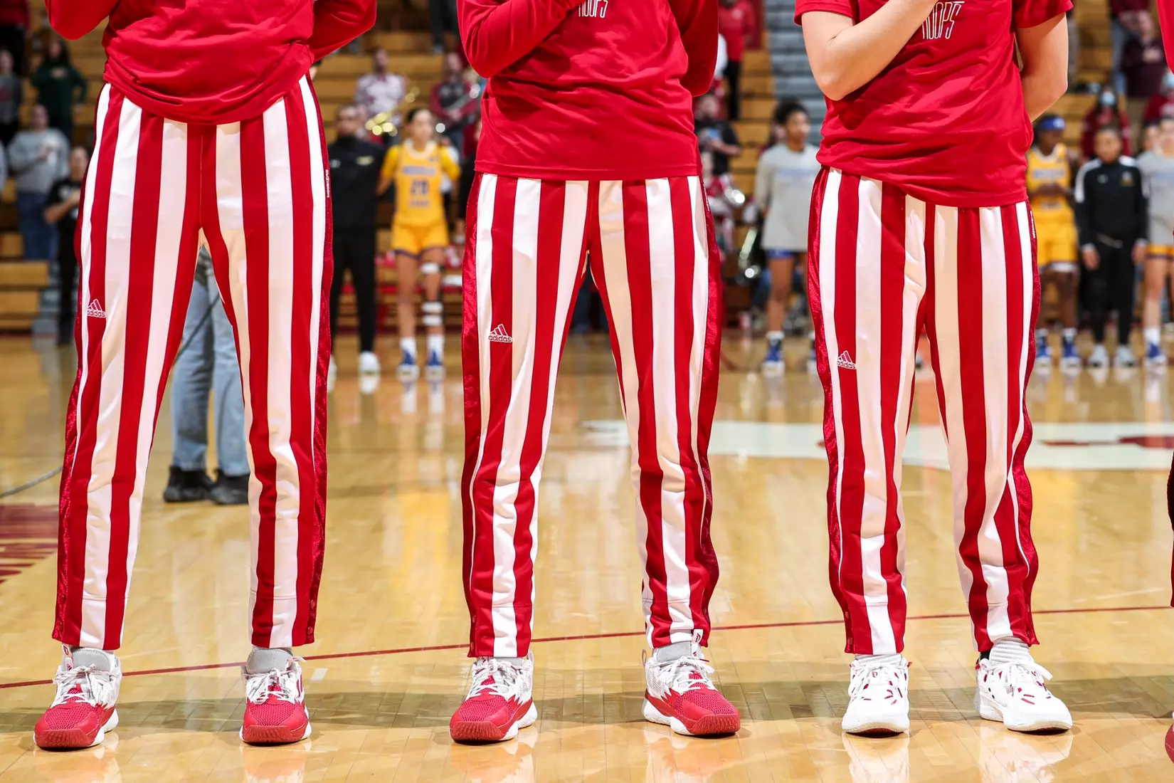 BLOOMINGTON, IN - December 18, 2022 - \wbb during the game between the Morehead State Eagles and the Indiana Hoosiers at Simon Skjodt Assembly Hall in Bloomington, IN. Photo By Andrew Mascharka/Indiana Athletics