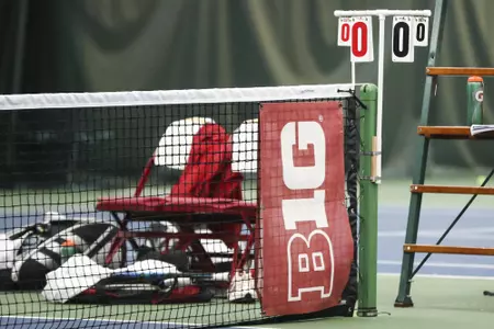 men's tennis loss vs. Wisconsin