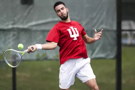 Men's Tennis loss to NU
