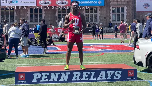 Rikkoi Brathwaite at 2022 Penn Relays