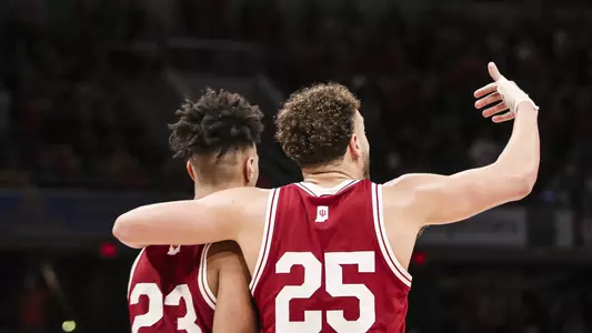 Race Thompson and Trayce Jackson-Davis v ILL