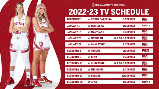 WBB TV Schedule