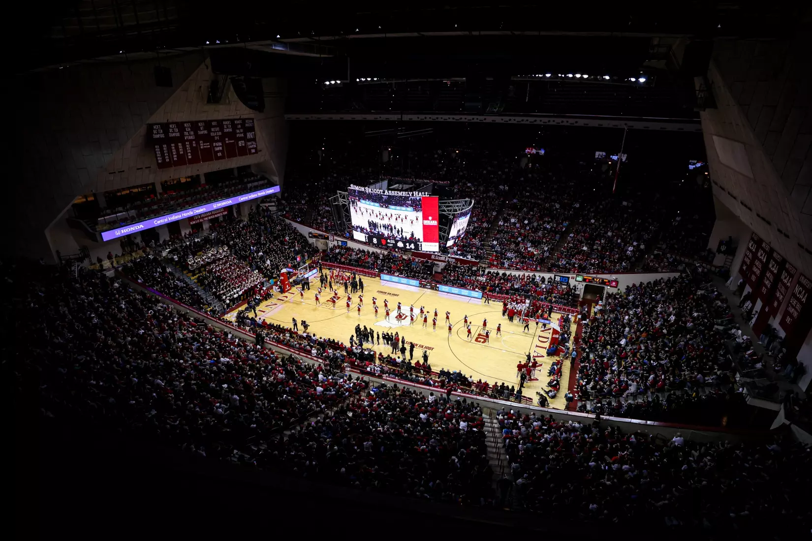 BLOOMINGTON, IN - January 26, 2023 - during the game between the Ohio State Buckeyes and the Indiana Hoosiers at Simon Skjodt Assembly Hall in Bloomington, IN. Photo By \KCF#2\